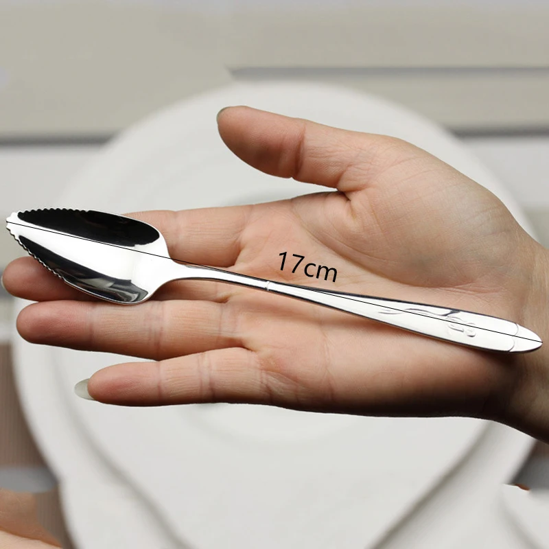 Ложки из нержавеющей стали с длинной ручкой 17 см | Дом и сад