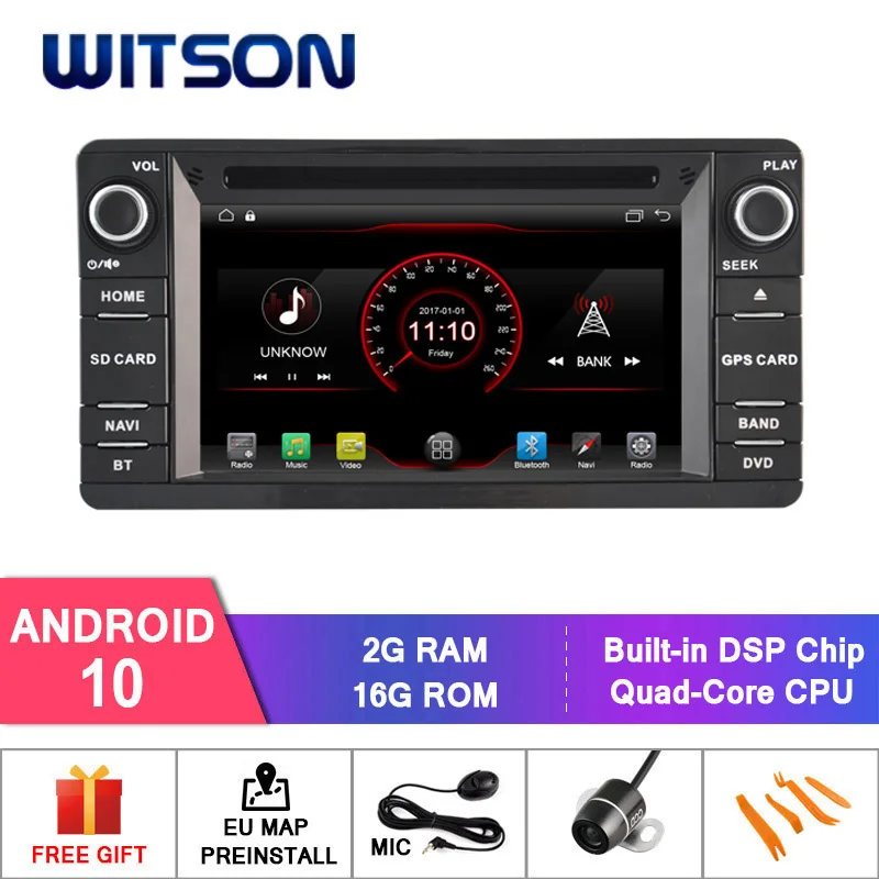 WITSON Android 10 автомобильный DVD радио GPS Для MITUBISHI OUTLANDER 2013 плеер MIRROR LINK/ 4G/DVR/DAB/OBD/TPMS