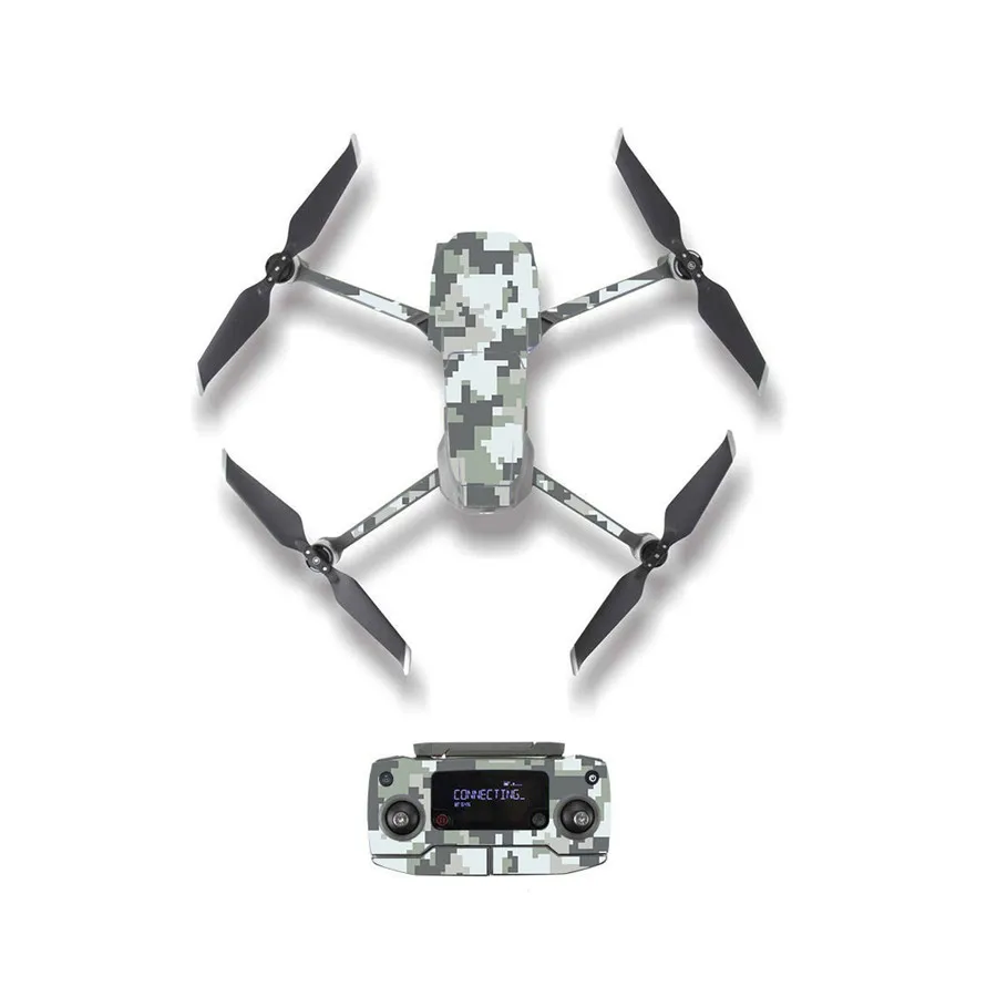 Камуфляжная стильная наклейка для корпуса дрона DJI Mavic 2 Pro и Zoom