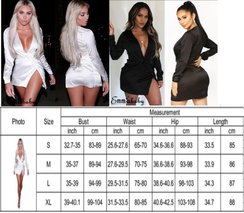 Новинка 2020 сексуальное атласное женское платье с V-образным вырезом облегающее