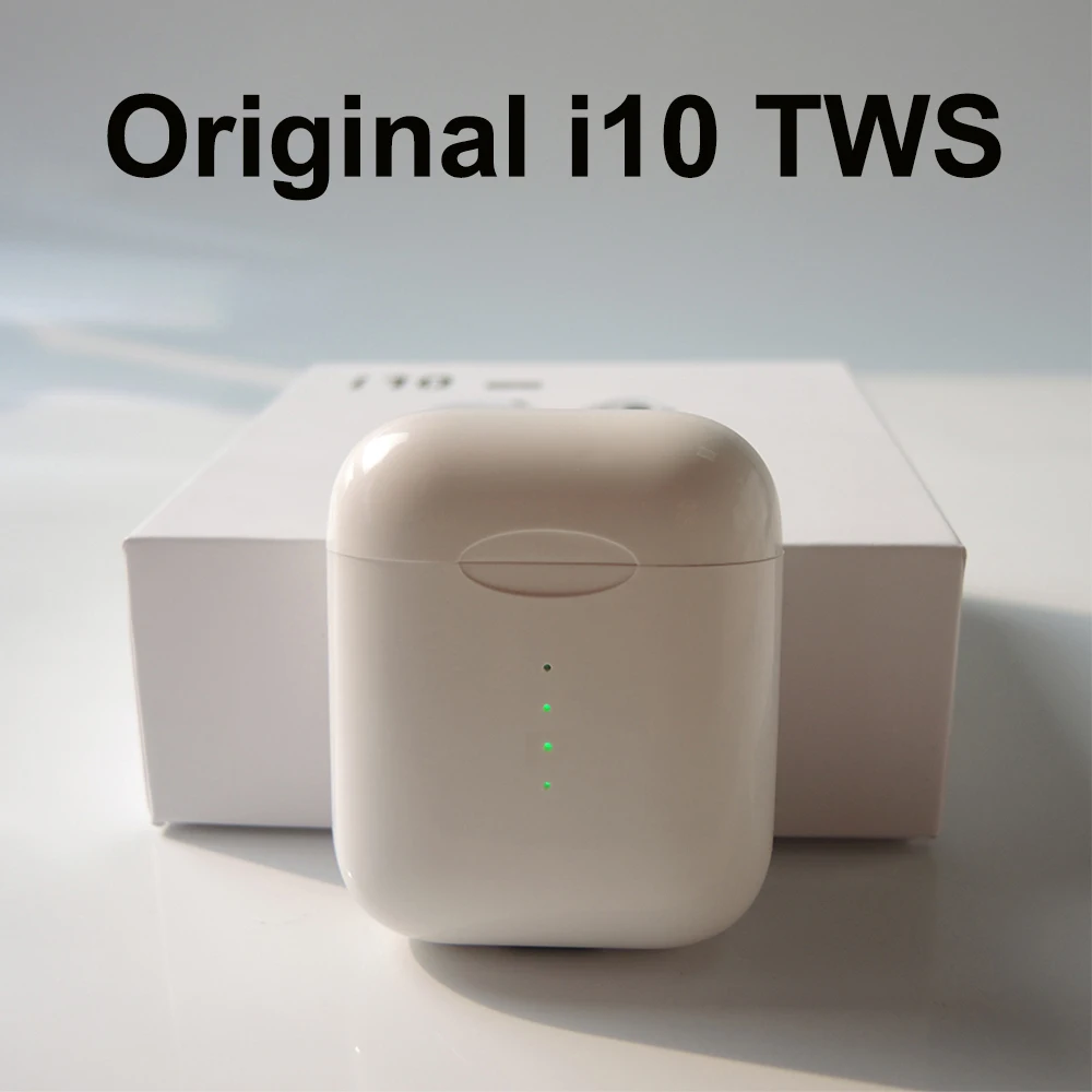 i10 TWS мини беспроводной Bluetooth Сенсорный наушник наушники с зарядной коробкой для Android ios Телефон PK i200 i60 i30 TWS