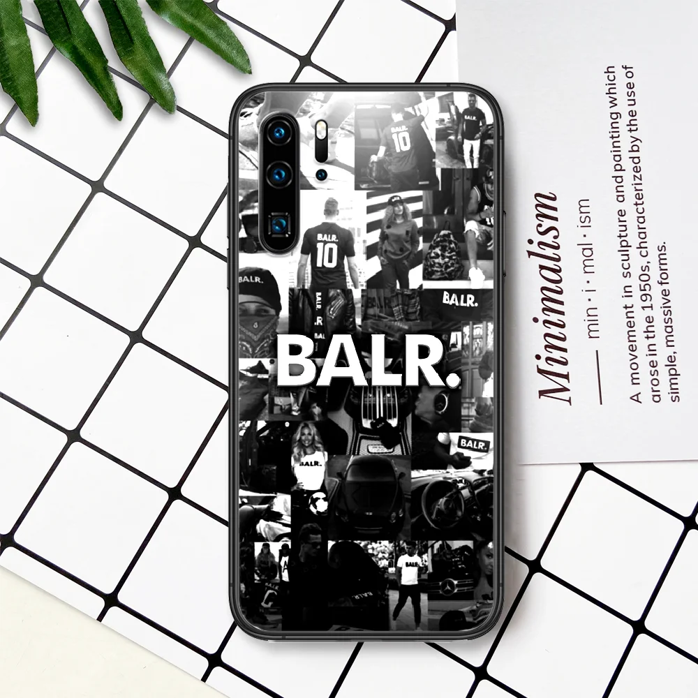 

Life Of A BALR Phone Case For Huawei P Mate Smart 10 20 30 40 Lite Z 2019 Pro black Funda Fashion Cover Trend Shell Soft Hoesjes