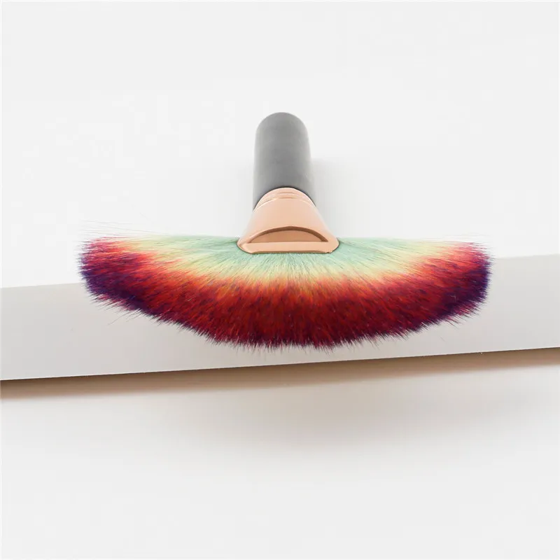 GUJHUI 1 шт. Профессиональная Кисть для макияжа веерообразная Пудра основа Кисти с