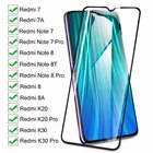 Защитное стекло с полным покрытием для Xiaomi Redmi 7 8 7A 8A K20 K30 Redmi Note 7 8 Pro 8T 9S, защита экрана из закаленного стекла