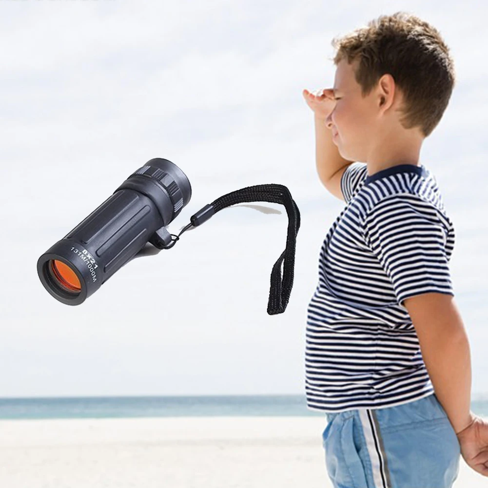 

8 X 21 Handheld Portable Outdoor Travel Hiking Night Vision Mini Camping HD Monocular Telescope