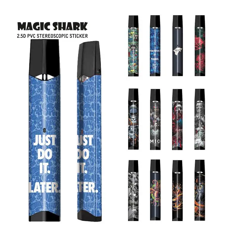 Magic Shark M10 CR7 Месси Роналду граффити роза алмаз стерео наклейка пленка чехол для Smok
