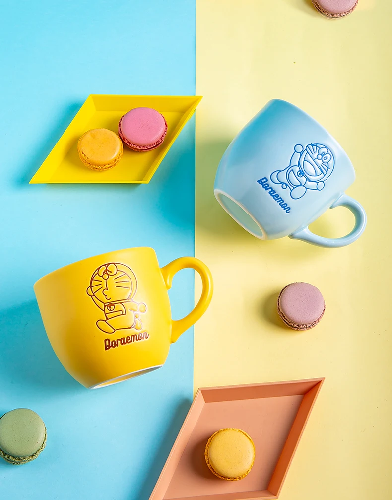 

Mug Water Cup Jingdezhen Ceramic Milk Coffee Tea Cup Cartoon Couple's Cups Female Gift