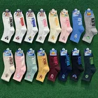 Носки женские хлопковые в Корейском стиле, милые модные смешные хлопковые с рисунком Микки Мауса носки 