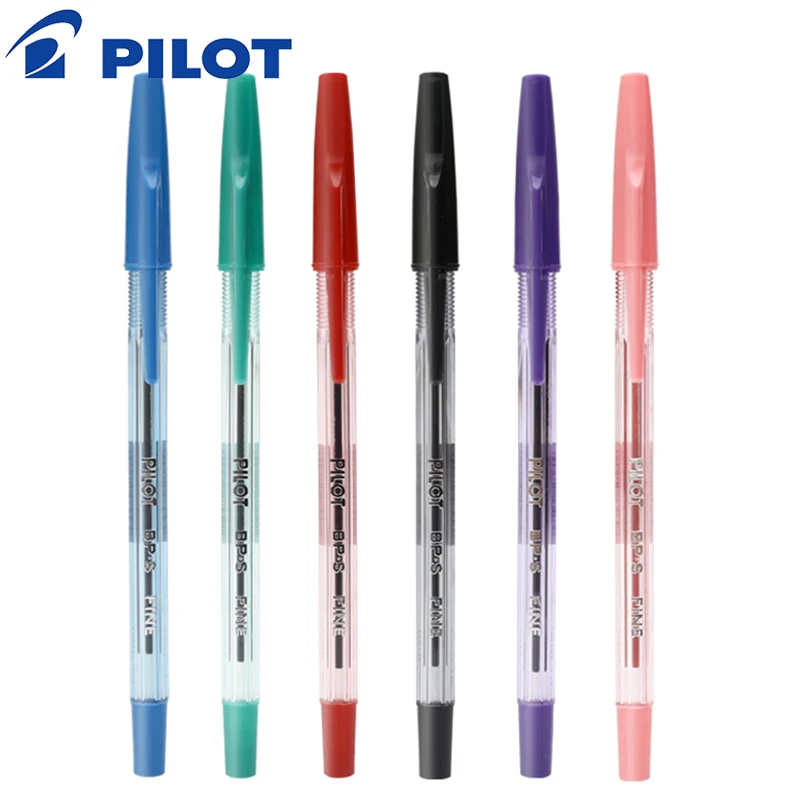 

6 Pieces Pilot BP-S-F 0.7mm Colors fine Ball Point Pen Writing Supplies Office & School Supplies