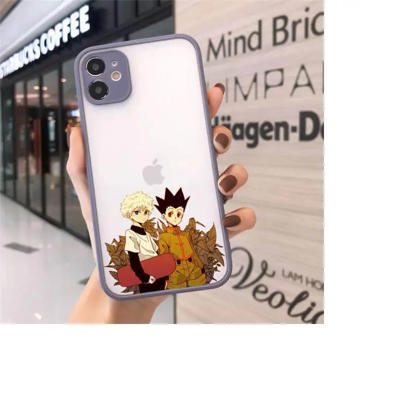 

Japan anime Mob Psycho 100 Phone Case matte transparent For iphone 7 8 11 12 plus mini x xs xr pro max cover