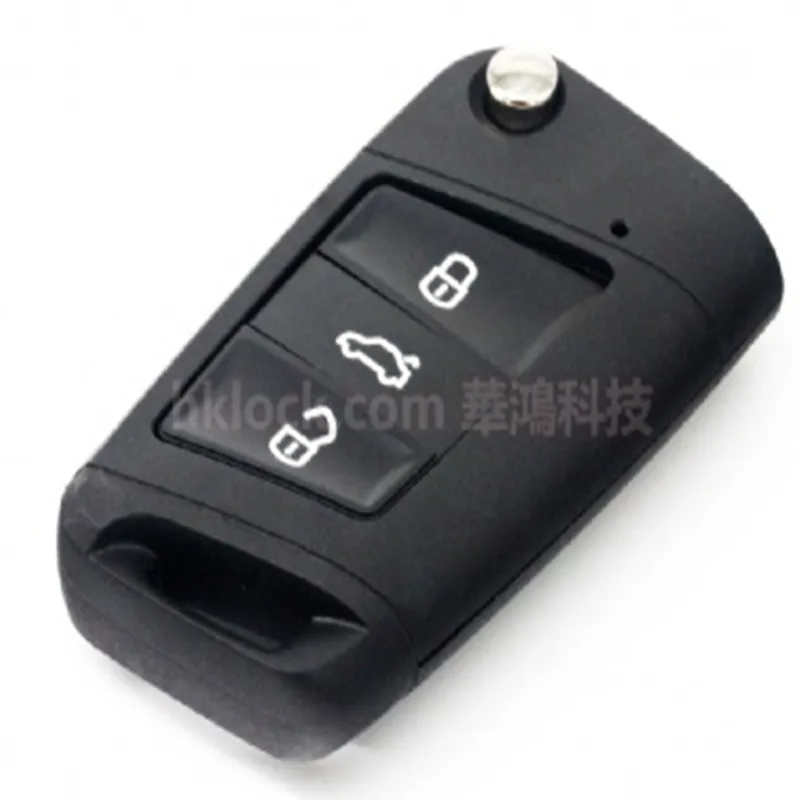 

DAKATU 3 Buttons Folding Flip Remote Key Shell Cover With Blade for Volkswagen VW Golf 7 Jetta Passat Beetle Polo Bora 2015