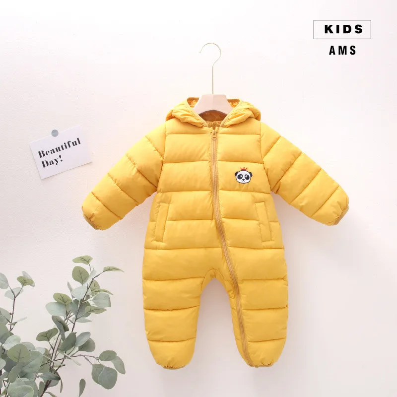 

Baby Clothes Winter Baby Romper Cotton Baby Boys Clothes Warm Newborn Jumpsuit Hooded Snowsuit For Girls Overalls Unisex Clothes