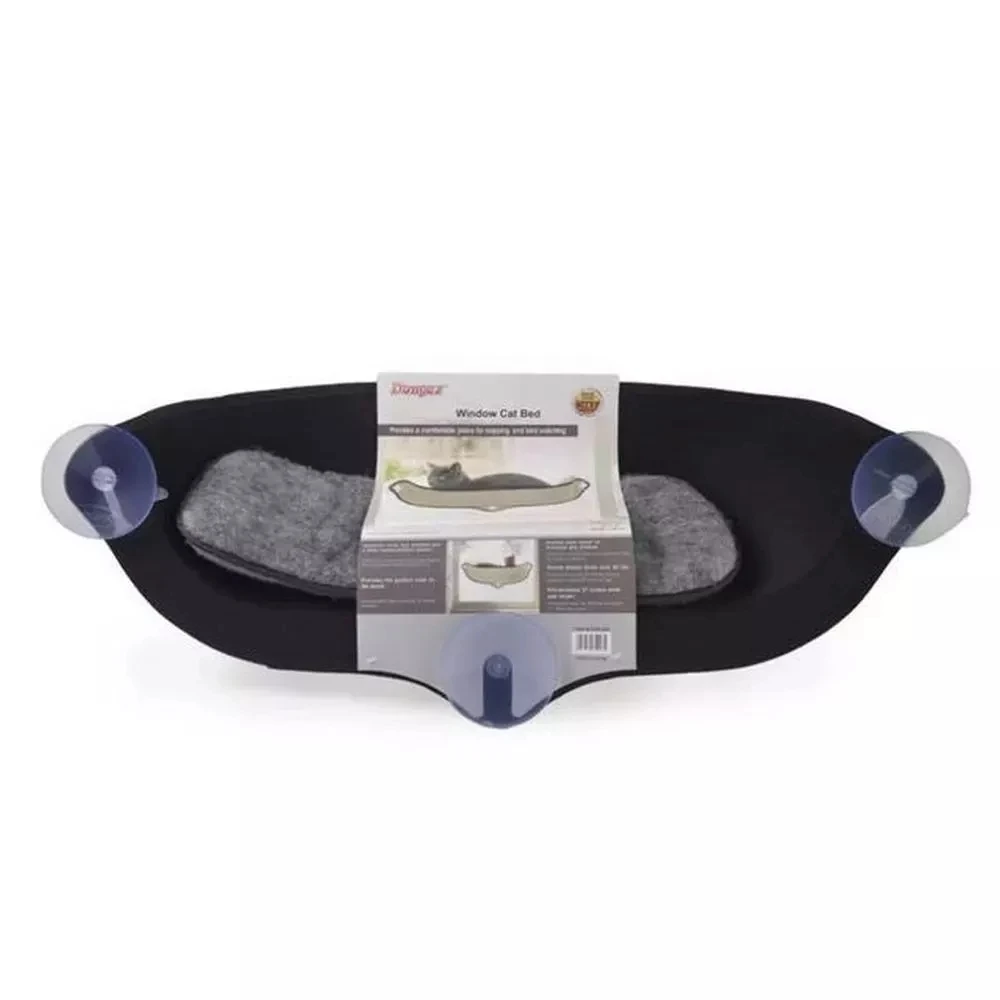 

Hammock Mount Window Pod Lounger Suction Cup Sun Wall Soft Comfortable Ferret Cage Warm Bed Rest House for Small Cat