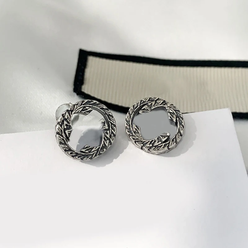 

Серьги из серебра Ag925 пробы в стиле ретро, 1:1