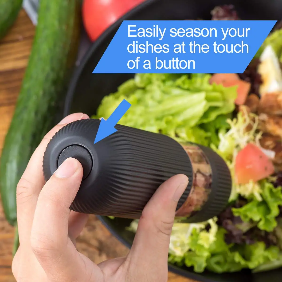 

Electric Herb Spice Grinder Automatic Gravity Induction Kitchen Seasoning Grinder Salt and Pepper Mills Kitchen Grinder Tools