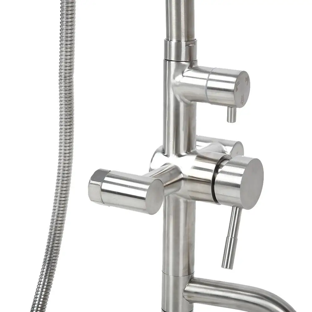 Смеситель душевой ручной из нержавеющей стали 304 дюйма|Душевая система| |