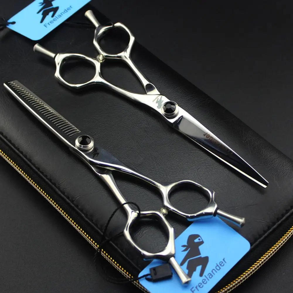 Профессиональные Парикмахерские ножницы с двумя хвостами 6 дюймов японские для