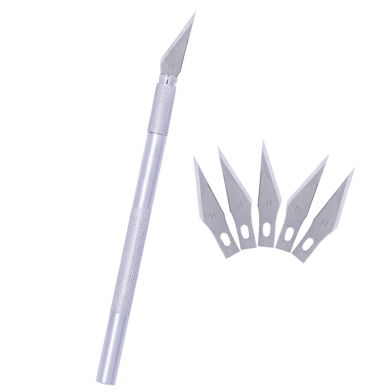 KAOBUY 1 комплект металлическая ручка искусственный нож резак для дерева и бумаги