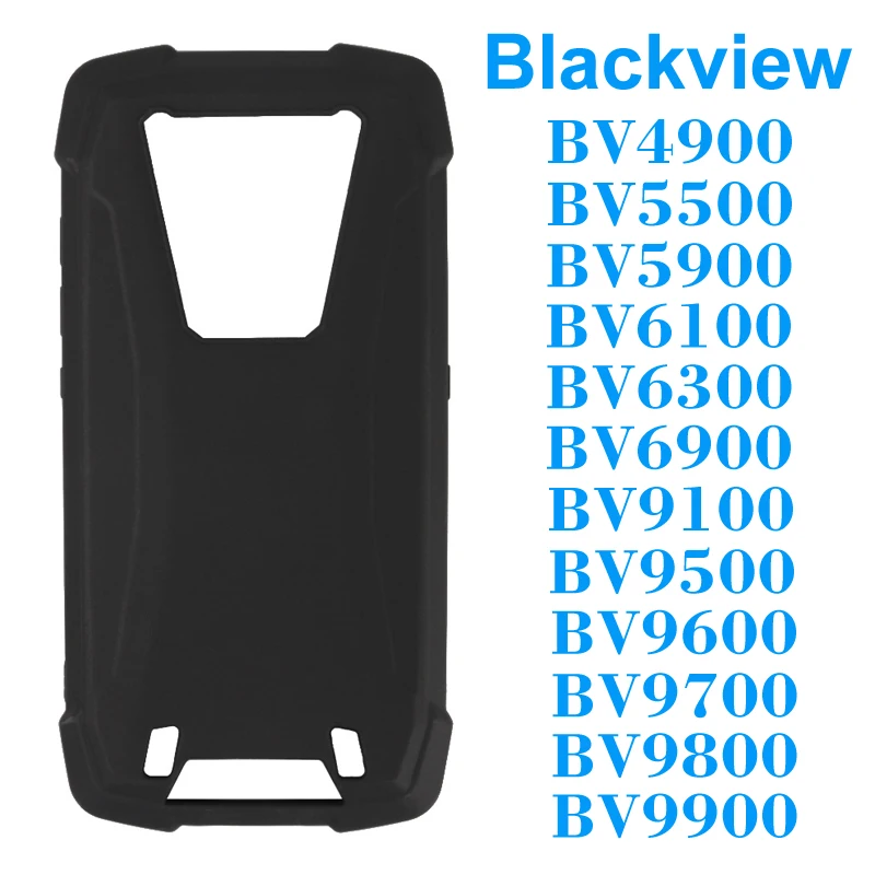 Защитный силиконовый чехол для Blackview BV4900 BV5500 BV5900 BV6100 BV6300 BV6900 BV9100 BV9500 BV9600 BV9700 BV9800