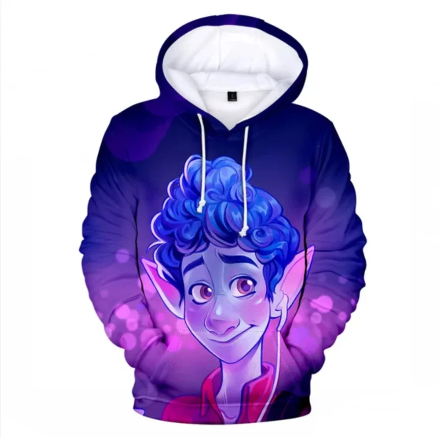 

New Movie Onward 3D Printed Hoodie Men Women Hoodies Fashion Cartoon Long Sleeve Boys/girls Hip Hop Coats Popular Clothes
