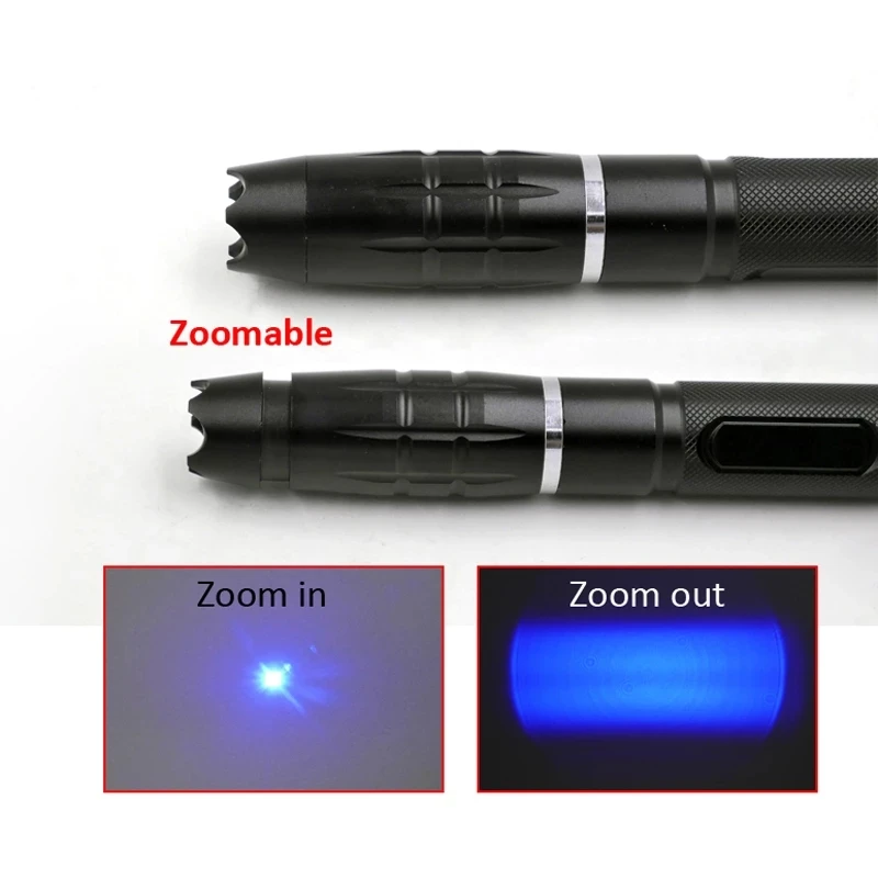 Burning Laser Pointer powerful adjustable focus Flashlight High Power Burn Match blue Lazer torch With 5 Star Cap | Электроника