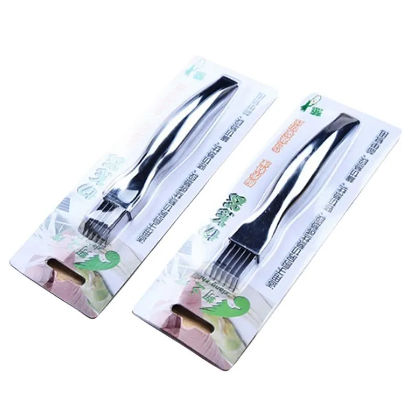 

Vegetable slicer multifunctional sterling silver color creative kitchen accessories onion knife free shipping