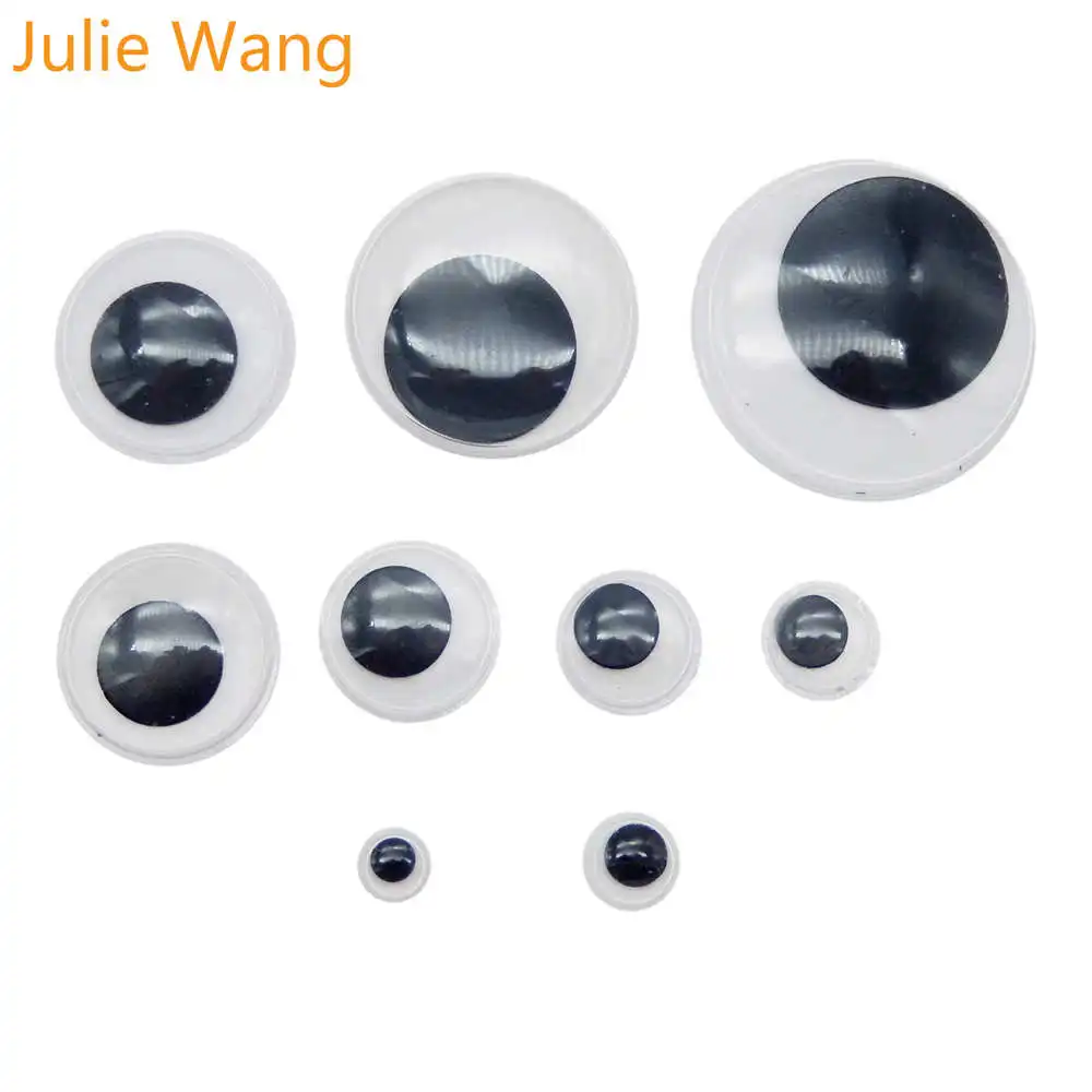 ПВХ Самоклеящиеся кукольные глаза Julie Wang 90 шт. аксессуары для изготовления