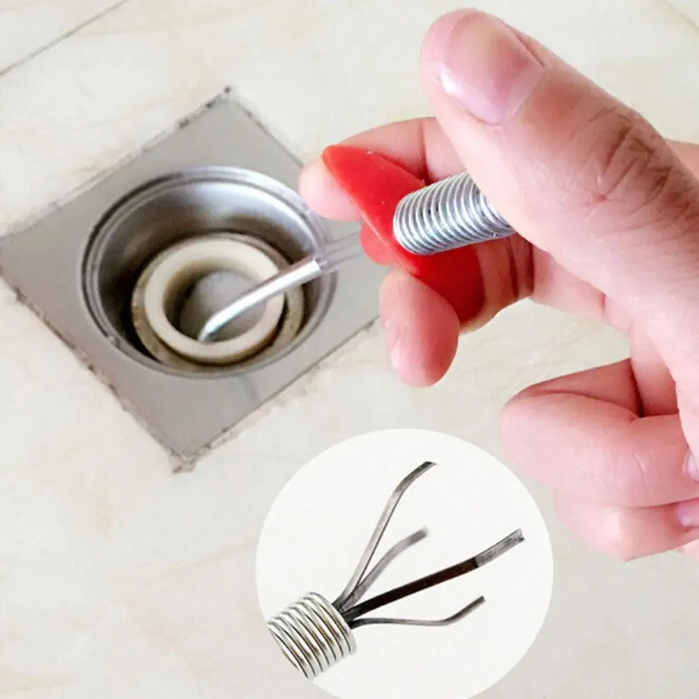 

1PCS 24inch Bend Curve Grabber Spring Grip Tool For Home Garden Usage 60cm 4 Claw Flexible Long Reach Pick Up Tool