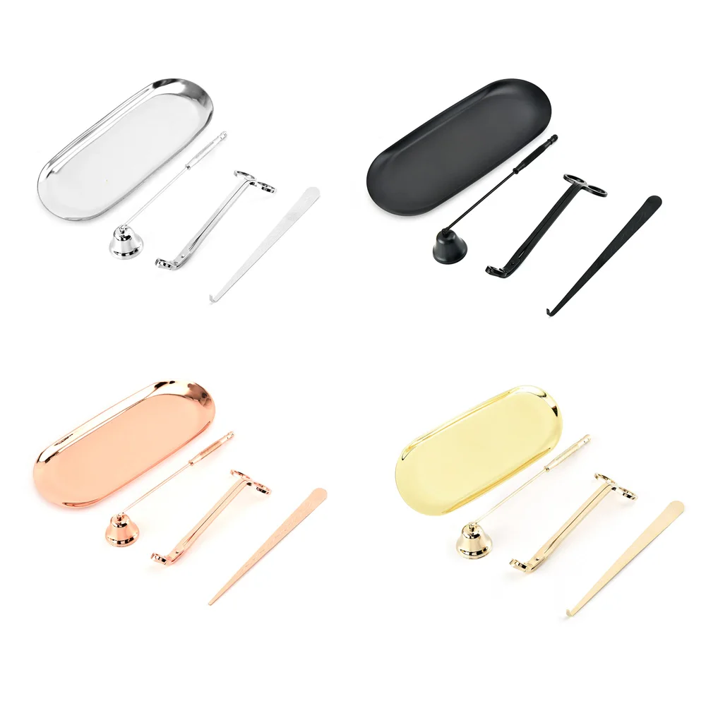 Набор аксессуаров для свечей из нержавеющей стали 4 шт./компл.|Аксессуары свечей| |