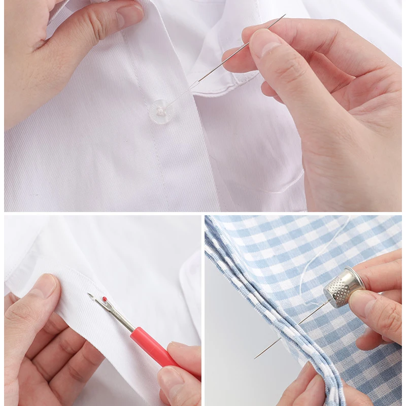 

New 70Pcs Portable Travel DIY Sewing Kits Box Kitting Needles Tools Quilting Thread Stitching Embroidery Craft Home Organizer