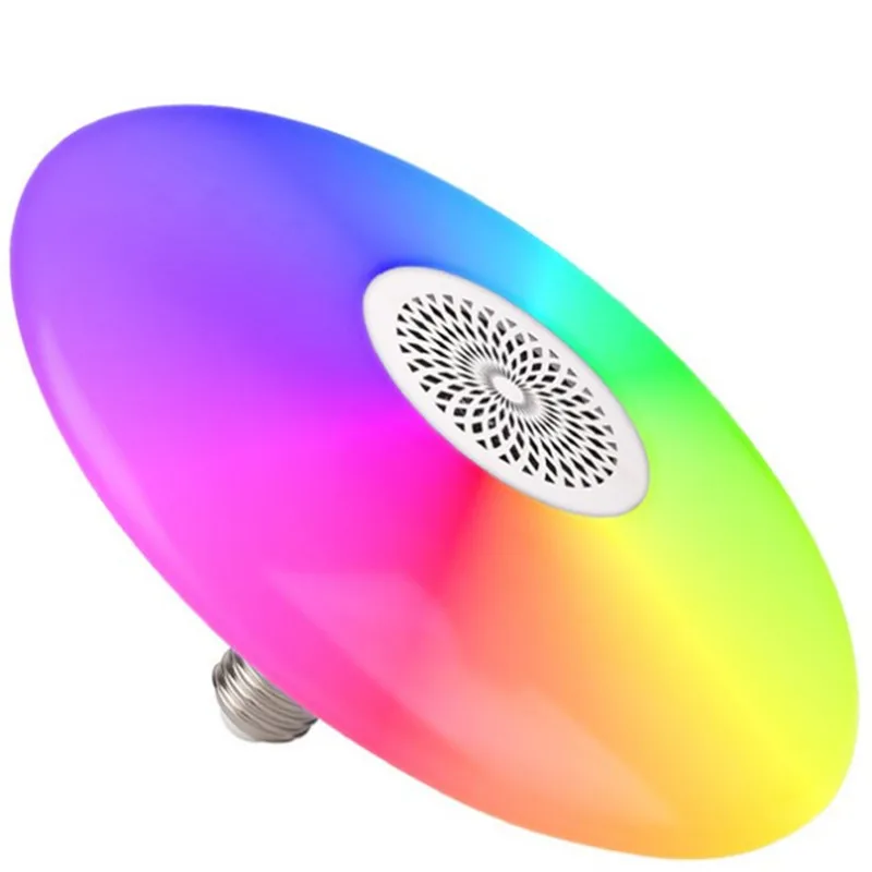

Home wireless bluetooth speaker lighting E27 universal interface colorful lights living room stage lights mobile music player