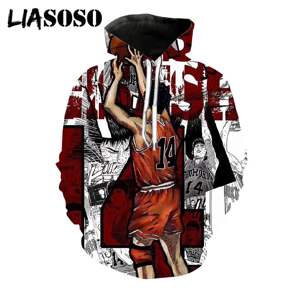 Мужская/Женская толстовка в стиле Харадзюку с 3D-принтом