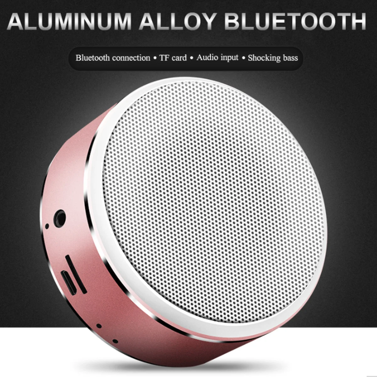 A8 металлическая Беспроводная музыкальная колонка Bluetooth с микрофоном портативный