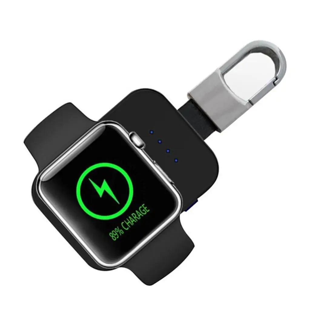 Брелок в форме беспроводного зарядного устройства 950 мАч креативный портативный