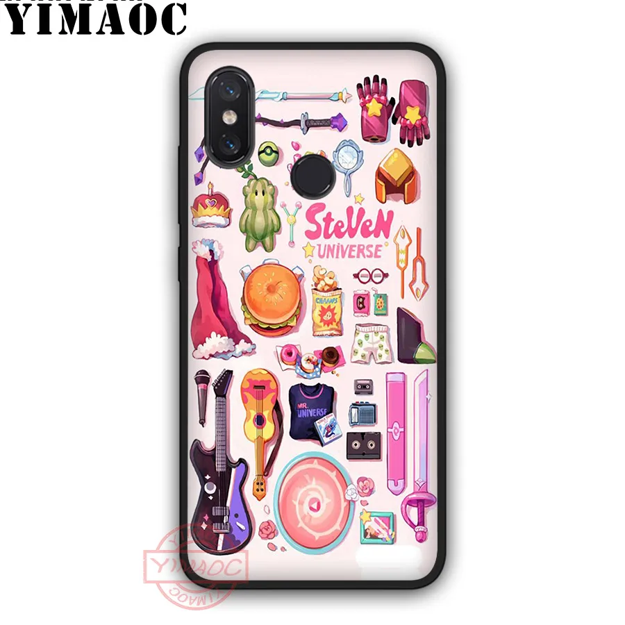 YIMAOC Cartoon Steven Universe Soft Case for Xiaomi Mi 10 9 8 SE 6 A1 A2 A3 Lite F1 9T Pro CC9E Max 3 | Мобильные телефоны и