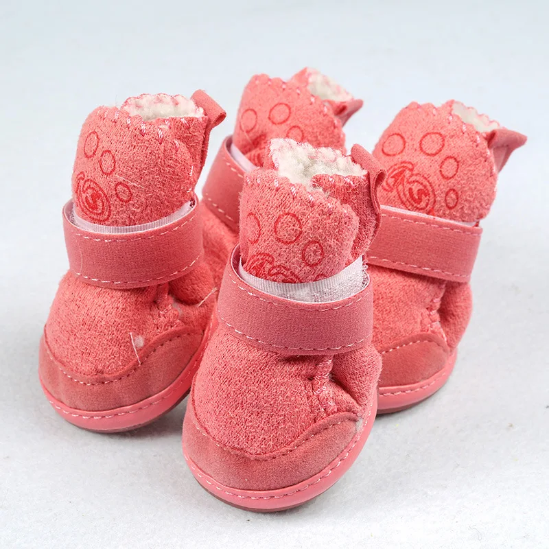 

Warm Winter Pet Shoes Perfect for Small Medium Large Dogs Non-slip Puppy Dog Cat Snow Boots Chihuahua Pug Shoes Pet Product