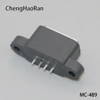 chenghaoran 2pcslot waterproof usb 2 0 charging data tail plug in usb built in interface port connector plug jack socket