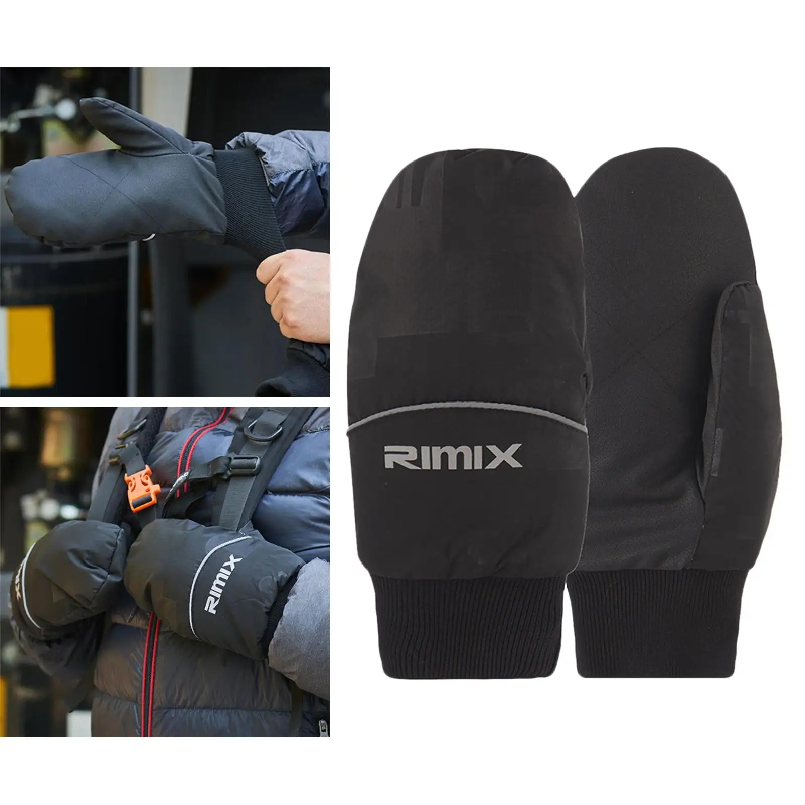 

Winter Gloves Outdoor Sports Gloves Ski Gloves Snow Skiing Windproof Mittens