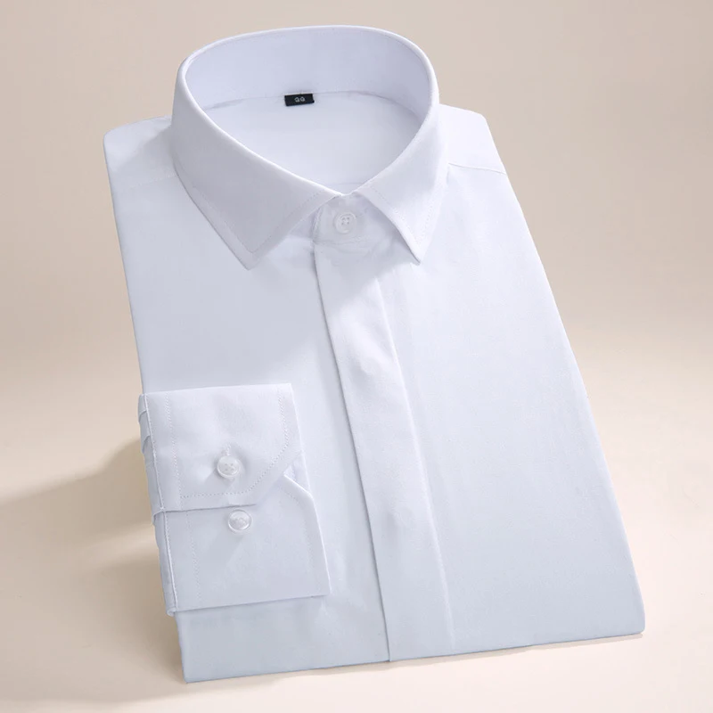 Рубашка мужская с длинным рукавом деловой повседневный хлопок удобная