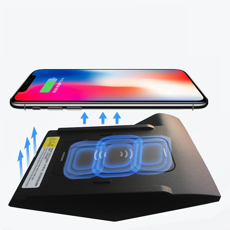 Беспроводное автомобильное зарядное устройство для автомобилей Qi применимое к