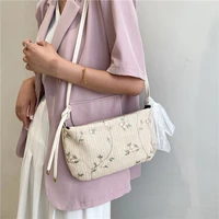 summer trend straw bags new lace nylon ladies shoulder bag fashion texture zipper crossbody bags for women 2022 luxury designer