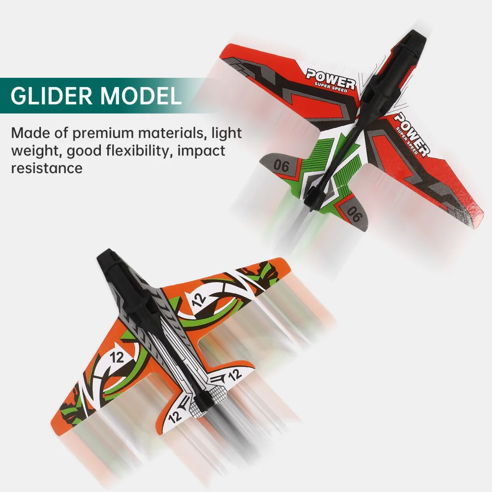 

1 Set Catapult Plane Toys Funny Children Shooter Toys Outdoor Boys Launcher Toys