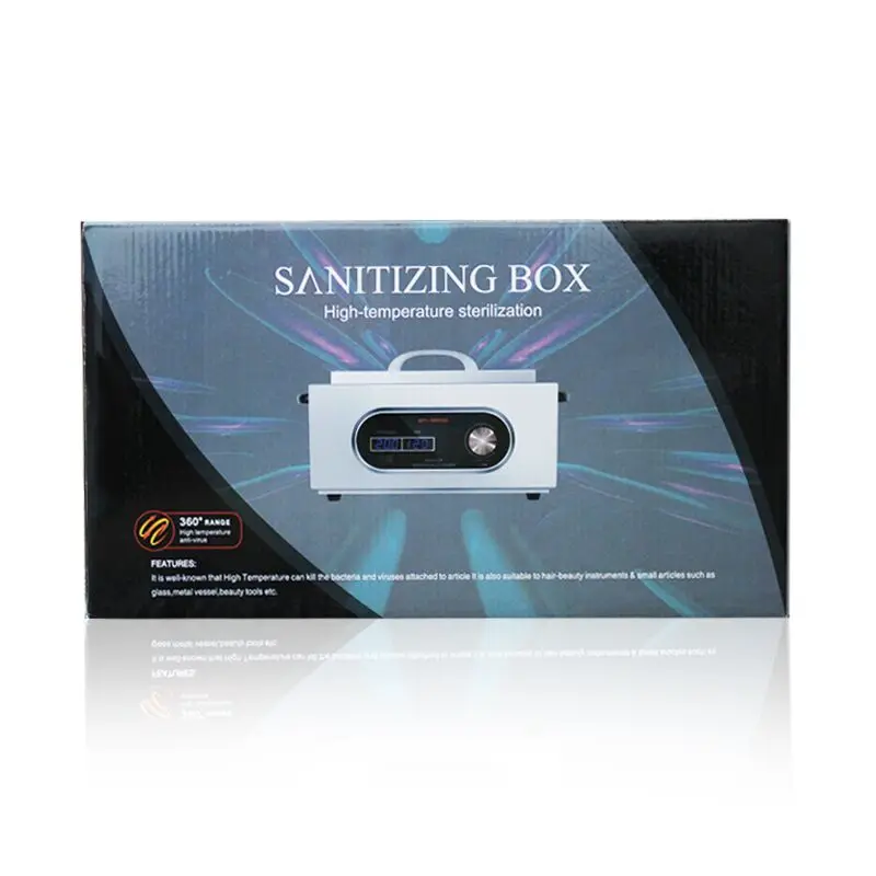 

300W LCD Display High Temperature Disinfection Anti Virus Cabinet Sterilizer Medical Nail Tool Electric Heating Sanitizing Box