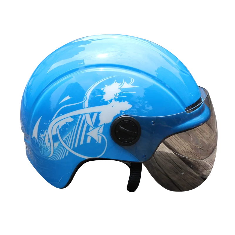 

New Style Ultralight Cycling Safety Outdoor Motorcycle Bicycle Taillight Helmet Removable Lens Visor Mountain Road Bike Helmet