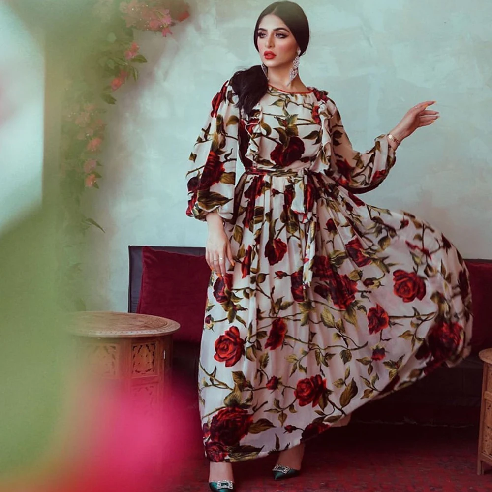 Женское длинное атласное платье Abaya Dubai турецкое мусульманское в стиле ислам
