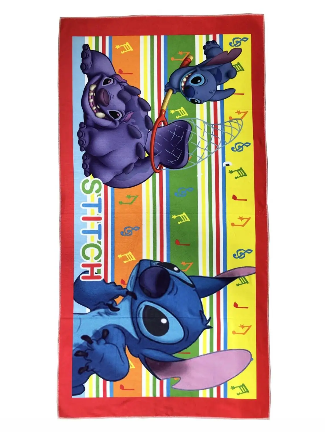 Disney мультяшная игрушка полиэстер цветочный Стич Микки Маус из микрофибры для