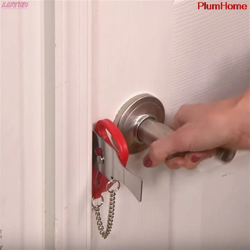 Портативный дверной замок для отеля самозащиты путешествий проживания|Дверные
