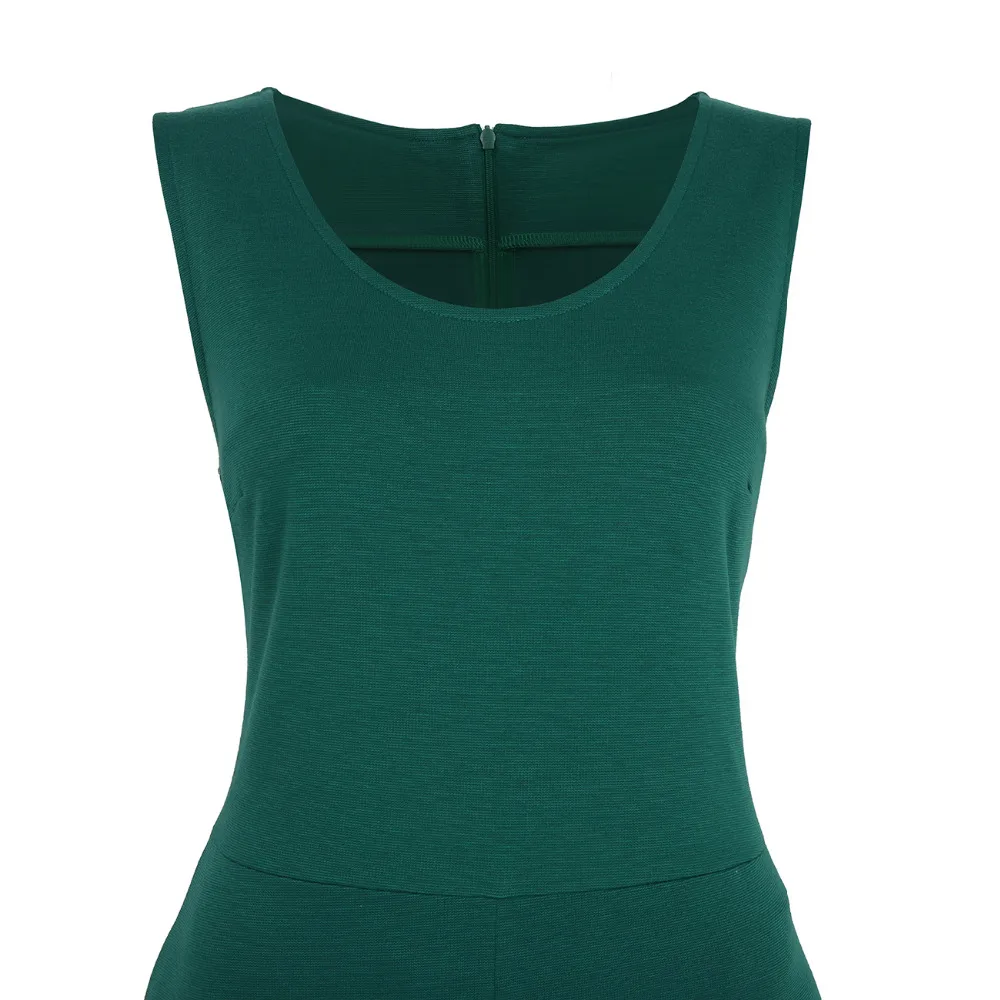 Женское элегантное платье-карандаш с воротником комбинированное облегающее