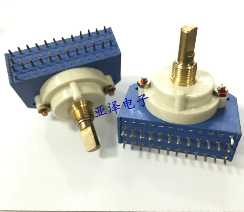 1 шт. Вертикальная зеркальная двухслойная 2 мя ножами 12 позиционный переключатель