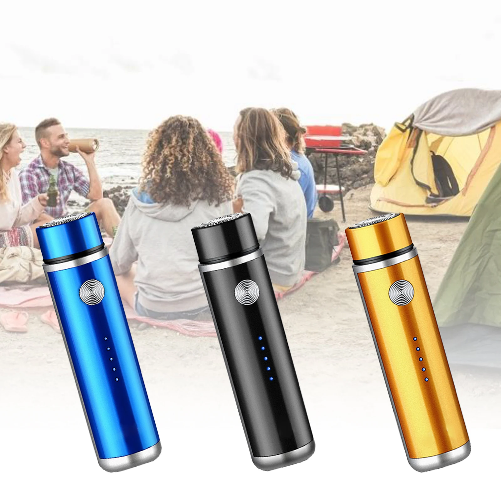 

Mini Electric Shaver For Men Portable Electric Razor Beard Knife USB Charging Men's Shavers Face Body Razor